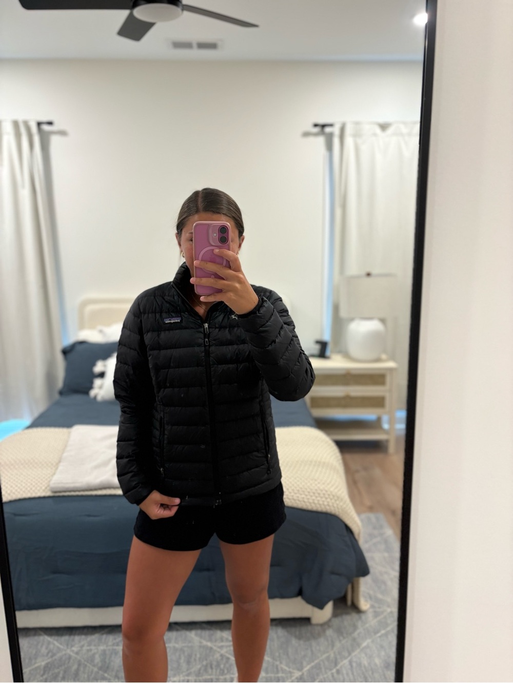 Patagonia Women's Black Down Jacket Size Small